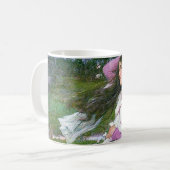 Blumen im Wind, John William Waterhouse Kaffeetasse (Vorderseite Links)