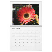 Blumen in den Schatten und im Licht Kalender (Mär 2026)