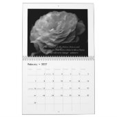 Blumen in den Schatten und im Licht Kalender (Feb 2027)