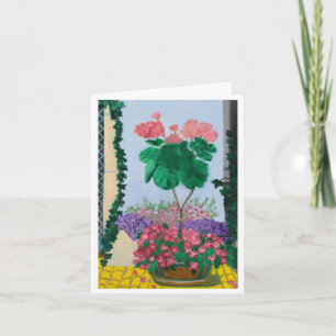 Blumen in der Berlin-Anmerkungs-Karte Karte