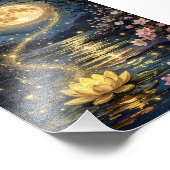 Blumen in der Natur Fotodruck (Ecke)