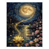 Blumen in der Natur Poster (Vorderseite)