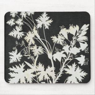 Blumen in der Silhouette Mousepad
