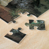 Blumen in einem Alabaster-Vase Puzzle (Seite)