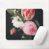 Blumen in einem Glasvase Mousepad (Mit Mouse)