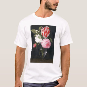 Blumen in einem Glasvase T-Shirt