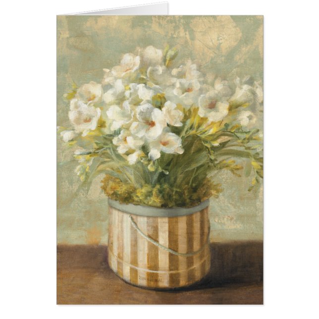 Blumen in einem Hut-Kasten (Vorne)