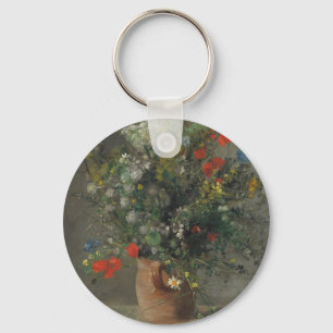 Blumen in einem Vase, c.1866 Schlüsselanhänger