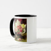 Blumen in einem Vase Tasse (Vorderseite Links)