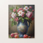 Blumen in einer Vase Puzzle (Vertikal)