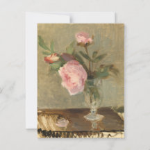 Blumen in einer Vase Romantische Kunst
