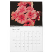 Blumen in verschiedenen Farben Kalender (Mär 2027)