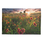 Blumen | Indian Blanket Wildblume Texas Kissenbezug (Rückseite)