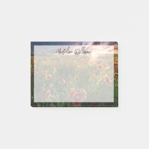 Blumen Indian Blanket Wildblume Texas Post-it Klebezettel