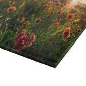 Blumen | Indian Blanket Wildblume Texas Schneidebrett (Ecke)