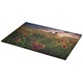 Blumen | Indian Blanket Wildblume Texas Schneidebrett (Ecke)