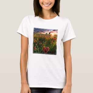 Blumen Indian Blanket Wildblume Texas T-Shirt
