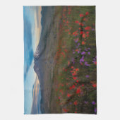 Blumen | Indian Paintbrush & Penstemon Geschirrtuch (Vertikal)
