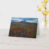 Blumen | Indian Paintbrush & Penstemon Karte (Gelbe Blume)