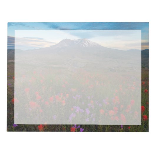 Blumen | Indian Paintbrush & Penstemon Notizblock (Vorderseite)