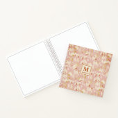 Blumen-Initialen Notizbuch Journal (Innenseite)