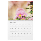 Blumen-Inspirationen. Monatliche inspirierend Kalender (Mär 2026)