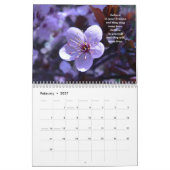 Blumen-Inspirationen. Monatliche inspirierend Kalender (Feb 2027)