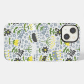Blumen iPhone Hülle (Rückseite (Horizontal))