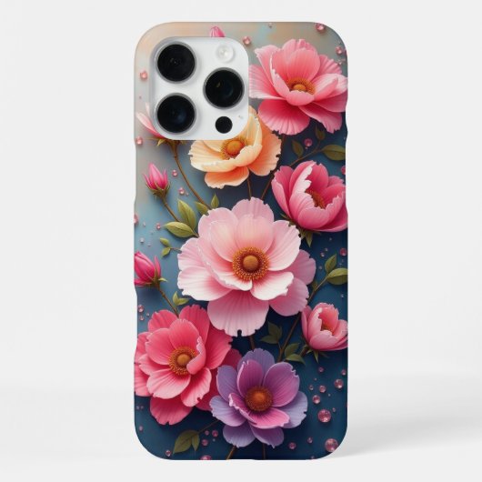 Blumen iPhone hülle (Rückseite)