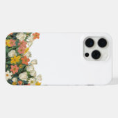 Blumen iPhone Hülle (Rückseite (Horizontal))