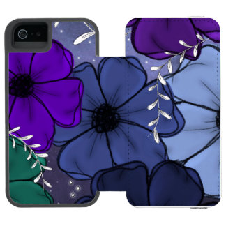 Blumen iPhone-Hülle Incipio Watson™ iPhone 5 Geldbörsen Hülle