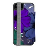 Blumen iPhone-Hülle Incipio iPhone Geldbeutel-Hülle (Folio Rückseite)
