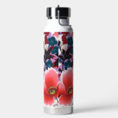 Blumen, japanisches Design Trinkflasche (Links)