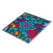 Blumen, Jugendstil, William-Morris-Stil Fliese (Seite)