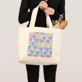 Blumen Jumbo Stoffbeutel (Vorderseite (Produkt))