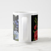 Blumen Jumbo-Tasse (Rückseite)