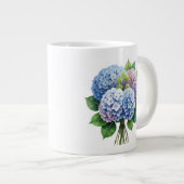 Blumen Jumbo-Tasse (Vorderseite Rechts)