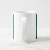 Blumen Jumbo-Tasse (Rückseite)