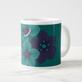 Blumen Jumbo-Tasse (Vorderseite Rechts)