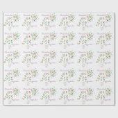 Blumen Juwel Kristall Brooch niedlich floral Geschenkpapier (Flach)