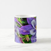 Blumen-Kaffee-Tasse Colorados columbine Kaffeetasse (Mittel)