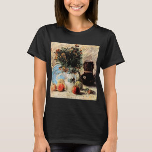Blumen, Kaffeekanne und Früchte von Vincent van Go T-Shirt