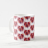 Blumen Kaffeetasse (Vorderseite Links)