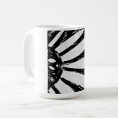 Blumen Kaffeetasse (Vorderseite Links)