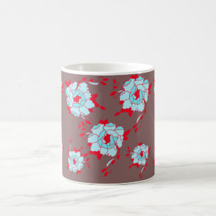 Blumen Kaffeetasse