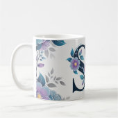 Blumen Kaffeetasse (Links)