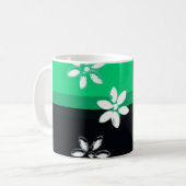 Blumen Kaffeetasse (Vorderseite Links)