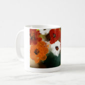 Blumen Kaffeetasse (Vorderseite Links)