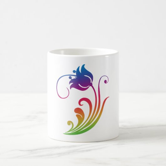 Blumen-Kaffeetasse Kaffeetasse (Mittel)