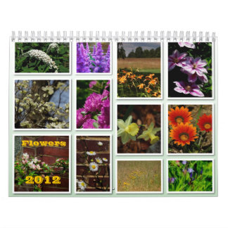 Blumen-Kalender 2012 Kalender